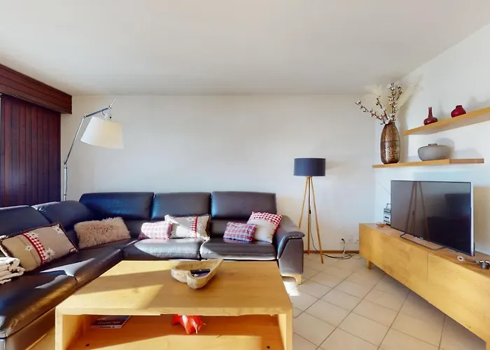 Lovely With A View - Accessible By Skis Апартаменты Кран-Монтана